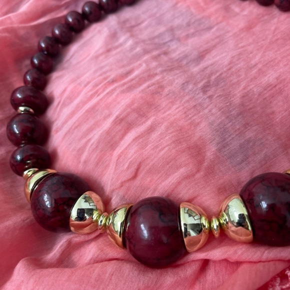 Chunky Beaded Necklace (EUC) - Picture 2 of 3